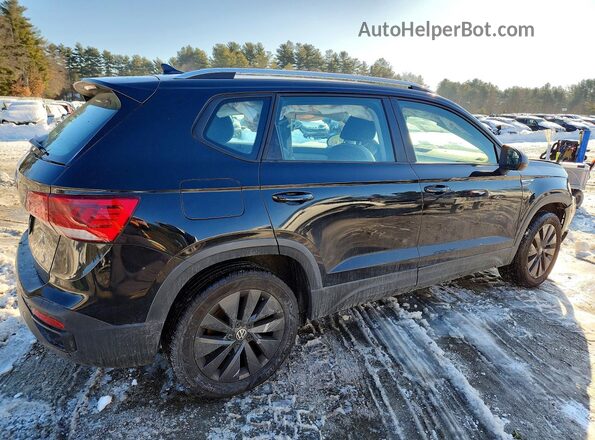 3VVDX7B22PM353773 2023 VOLKSWAGEN TAOS Black Հետևի աջ