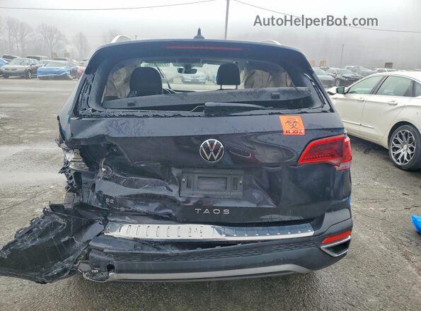 3VVEX7B21PM323152 2023 VOLKSWAGEN TAOS Black Vista trasera