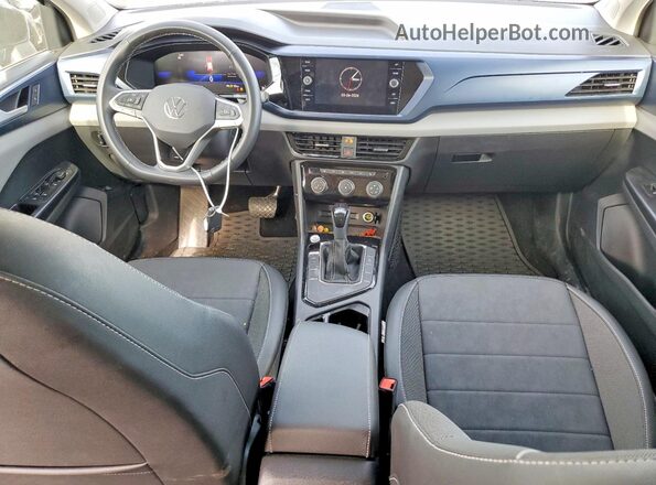 3VVEX7B26PM363078 2023 VOLKSWAGEN TAOS Blue Вид панелі приладів