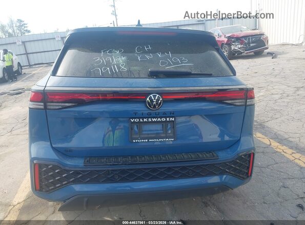 3VVHR7RM4SM060193 2025 VOLKSWAGEN TIGUAN Blue 