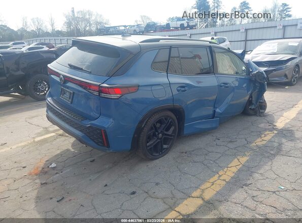 3VVHR7RM4SM060193 2025 VOLKSWAGEN TIGUAN Blue Rear right