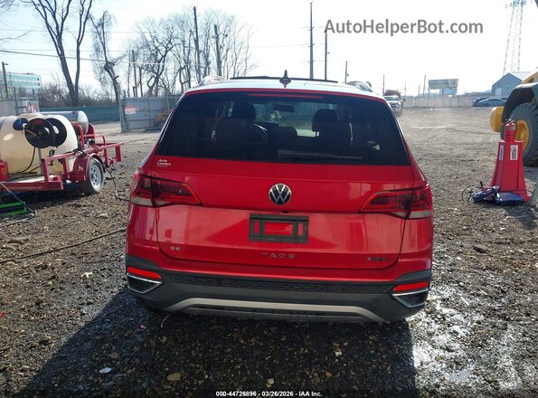 3VVLX7B23NM042572 2022 VOLKSWAGEN TAOS Red 