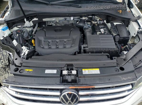 3VVMB7AX0PM103833 2023 VOLKSWAGEN TIGUAN White Widok komory silnika