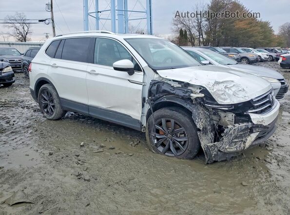 3VVMB7AX0PM103833 2023 VOLKSWAGEN TIGUAN White Przód prawy