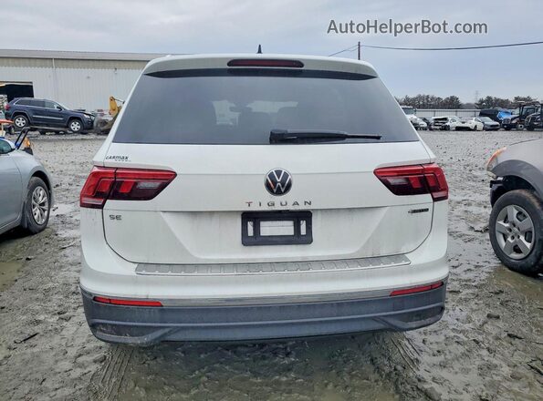 3VVMB7AX0PM103833 2023 VOLKSWAGEN TIGUAN White Widok z tyłu