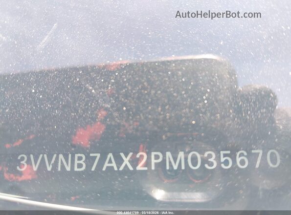 3VVNB7AX2PM035670 2023 VOLKSWAGEN TIGUAN White 
