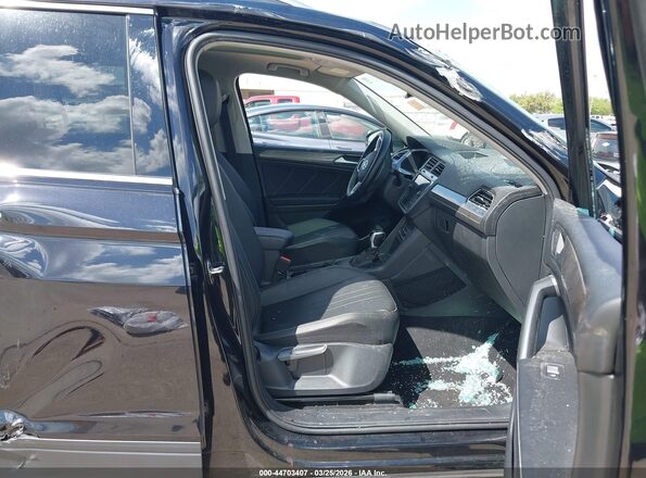 3VVNB7AX7RM199225 2024 VOLKSWAGEN TIGUAN Black Widok wnętrza z przodu