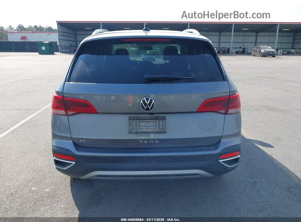 3VVRX7B20NM007756 2022 VOLKSWAGEN TAOS Gray 