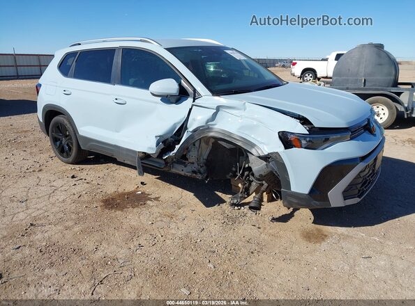3VVSC7B25SM067055 2025 VOLKSWAGEN TAOS Blue Դիմացի տեսք