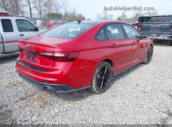 3VW1T7BU7SM085663 2025 VOLKSWAGEN JETTA Red Trasero derecho