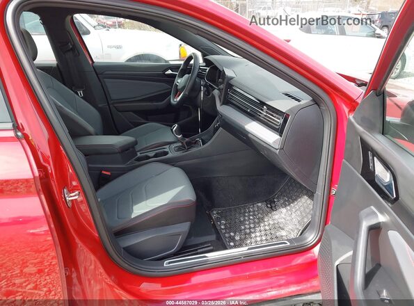3VW1T7BU7SM085663 2025 VOLKSWAGEN JETTA Red Vista interior delantera