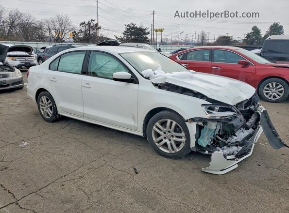 3VW2B7AJXJM204495 2018 VOLKSWAGEN JETTA White Delantero derecho