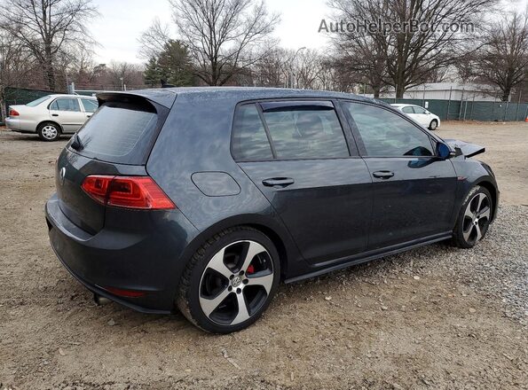 3VW4T7AU9HM032308 2017 VOLKSWAGEN GTI Gray Trasero derecho
