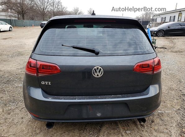 3VW4T7AU9HM032308 2017 VOLKSWAGEN GTI Gray Vista trasera