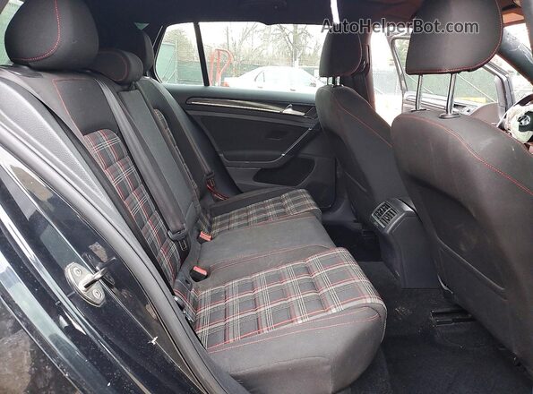 3VW4T7AU9HM032308 2017 VOLKSWAGEN GTI Gray Vista de los asientos traseros