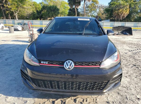 3VW547AU0JM297559 2018 VOLKSWAGEN GTI Black 