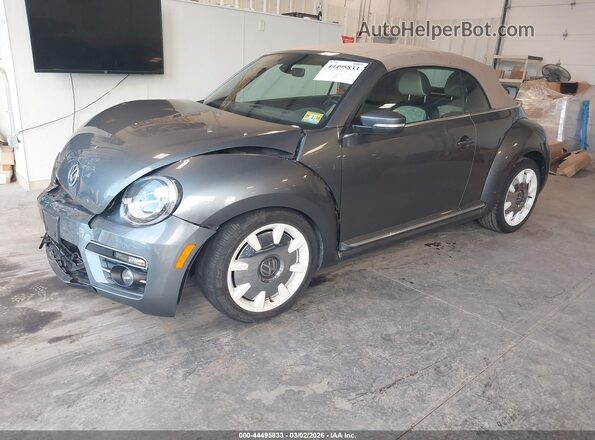 3VW5DAAT0KM500049 2019 VOLKSWAGEN BEETLE Gray 