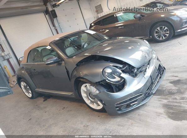 3VW5DAAT0KM500049 2019 VOLKSWAGEN BEETLE Gray 