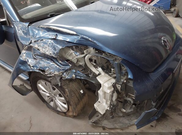 3VW5DAAT2JM505171 2018 VOLKSWAGEN BEETLE Blue Դիմացի տեսք