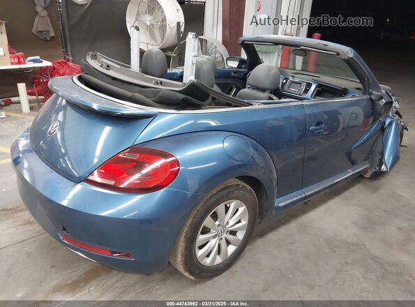 3VW5DAAT2JM505171 2018 VOLKSWAGEN BEETLE Blue Հետևի աջ