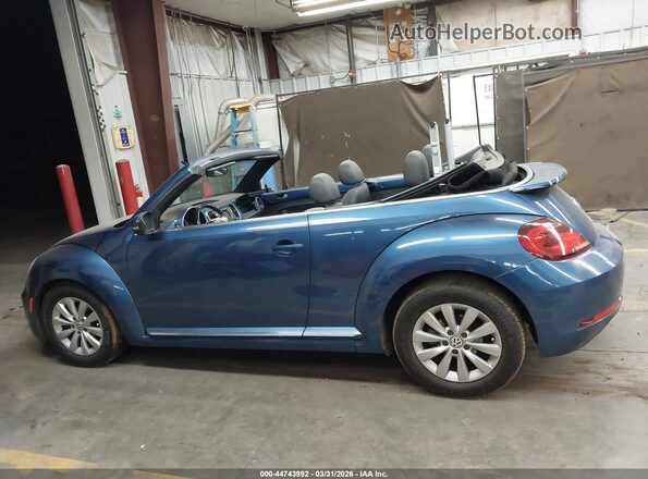 3VW5DAAT2JM505171 2018 VOLKSWAGEN BEETLE Blue Սալոնի 360 աստիճան տեսք