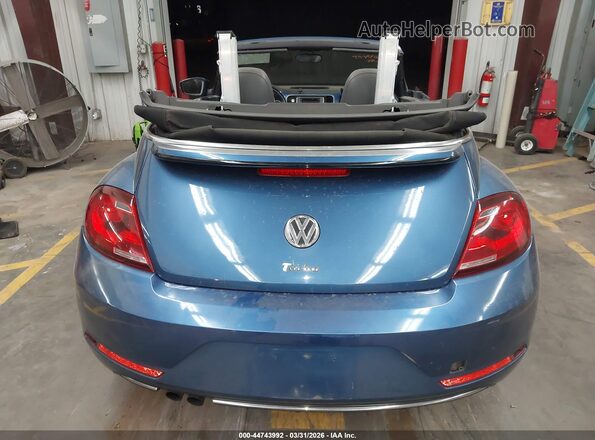 3VW5DAAT2JM505171 2018 VOLKSWAGEN BEETLE Blue 