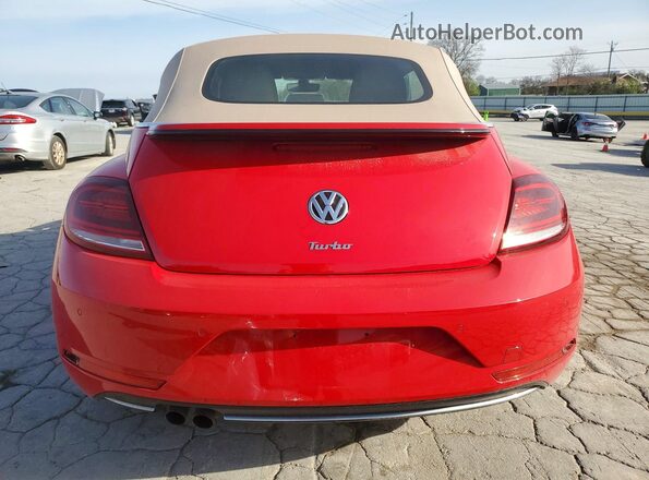 3VW5DAAT3KM509005 2019 VOLKSWAGEN BEETLE Red 