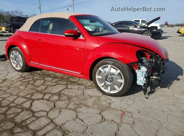 3VW5DAAT3KM509005 2019 VOLKSWAGEN BEETLE Red 