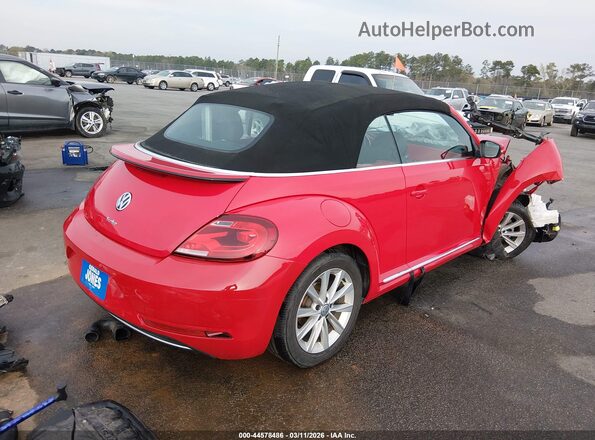 3VW5DAAT8JM504848 2018 VOLKSWAGEN BEETLE Red Հետևի աջ