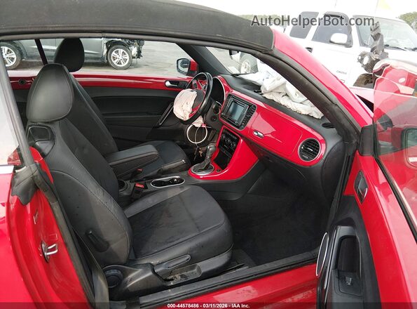 3VW5DAAT8JM504848 2018 VOLKSWAGEN BEETLE Red Սալոնի դիմացի տեսք