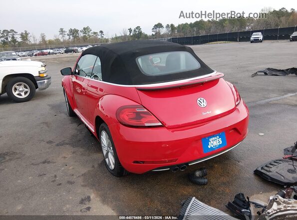 3VW5DAAT8JM504848 2018 VOLKSWAGEN BEETLE Red Հետևի ձախ