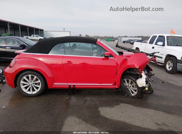 3VW5DAAT8JM504848 2018 VOLKSWAGEN BEETLE Red Սալոնի հետևի տեսք