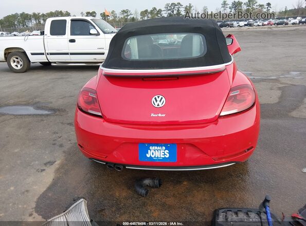 3VW5DAAT8JM504848 2018 VOLKSWAGEN BEETLE Red 