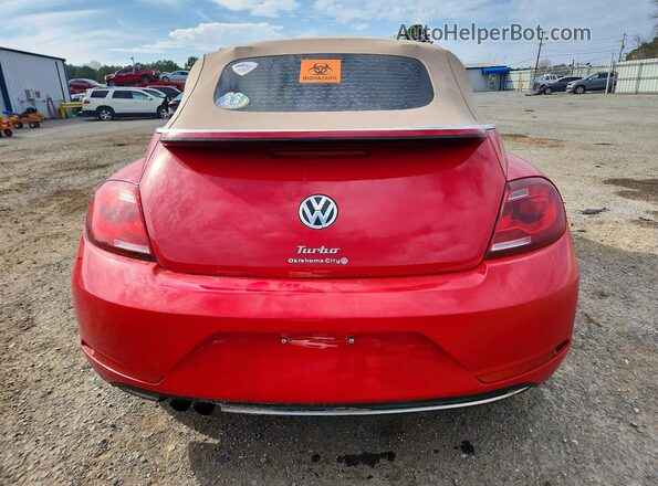 3VW5DAATXJM501823 2018 VOLKSWAGEN BEETLE Красный 