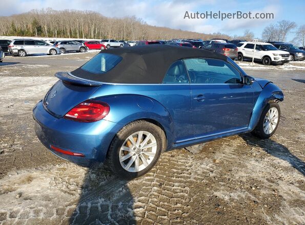 3VW5DAATXKM506442 2019 VOLKSWAGEN BEETLE Blue 