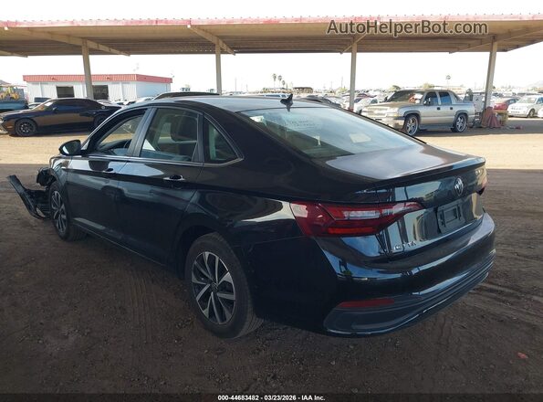 3VW5M7BU1RM084243 2024 VOLKSWAGEN JETTA Black Rear left