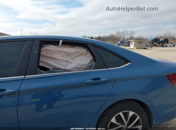 3VW5X7BU3SM088081 2025 VOLKSWAGEN JETTA Blue Вид спереду