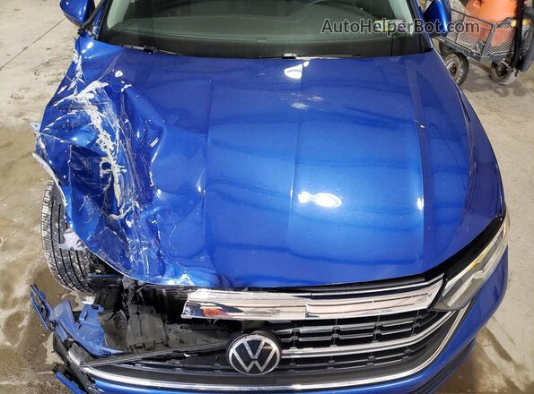 3VW7M7BU1PM043956 2023 VOLKSWAGEN JETTA Синий 