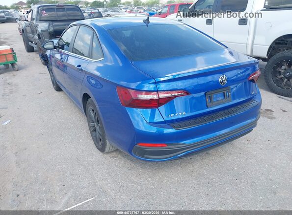 3VW7M7BU4RM003518 2024 VOLKSWAGEN JETTA Blue Հետևի ձախ