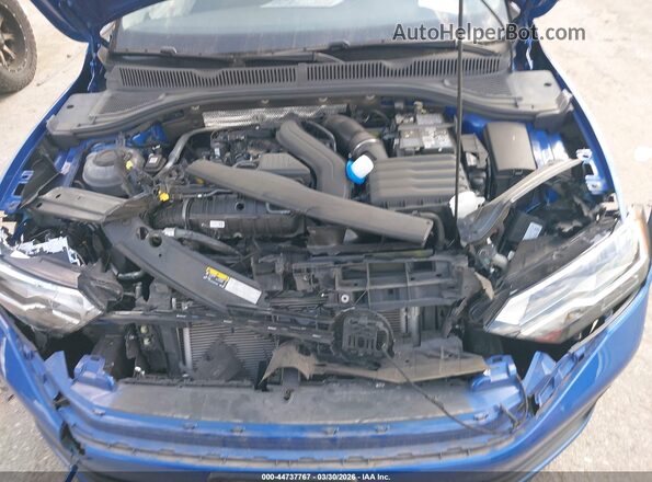 3VW7M7BU4RM003518 2024 VOLKSWAGEN JETTA Blue Հետևի տեսք
