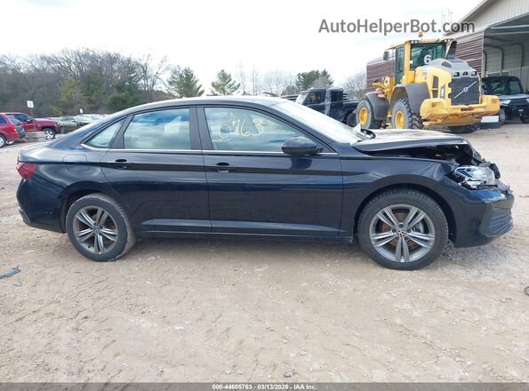 3VW7M7BU9PM053943 2023 VOLKSWAGEN JETTA Синий Вид задней части салона