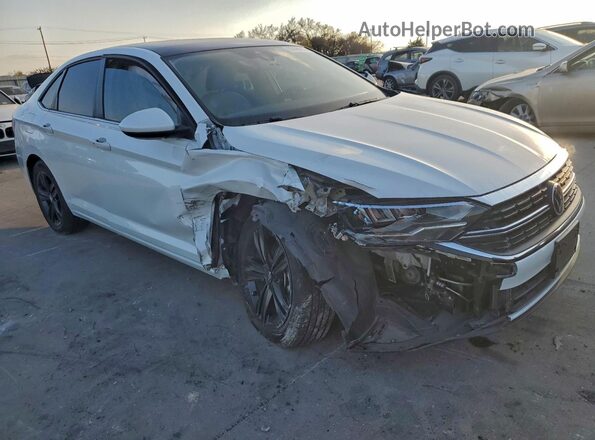 3VW7M7BUXRM051931 2024 VOLKSWAGEN JETTA White Przód prawy