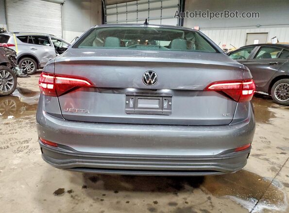 3VW7M7BUXRM097601 2024 VOLKSWAGEN JETTA Угольный Вид сзади