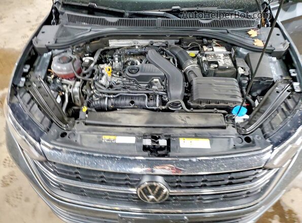3VW7M7BUXRM097601 2024 VOLKSWAGEN JETTA Угольный Вид задней части салона