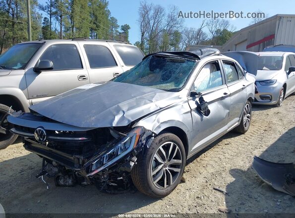 3VW7W7BU0TM019023 2026 VOLKSWAGEN JETTA Silver Передня ліва чверть
