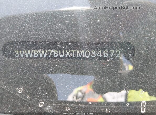 3VWBW7BUXTM034672 2026 VOLKSWAGEN JETTA Gray ძრავის განყოფილების ხედი