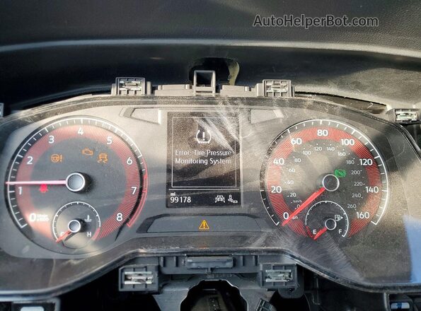 3VWC57BU0MM035225 2021 VOLKSWAGEN JETTA Черный Вид щитка приборов