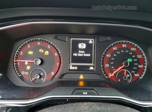 3VWC57BU1MM001519 2021 VOLKSWAGEN JETTA Black Widok zestawu wskaźników