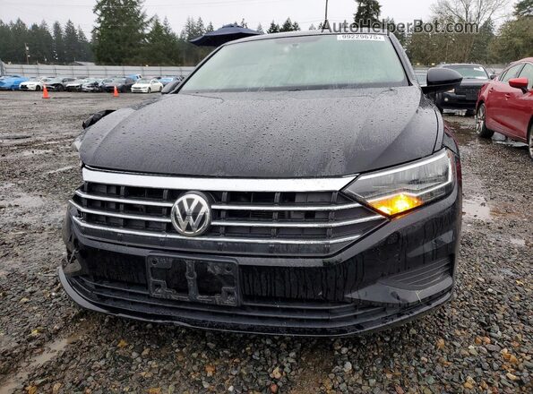 3VWC57BU1MM001519 2021 VOLKSWAGEN JETTA Black Widok z przodu