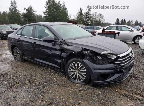 3VWC57BU1MM001519 2021 VOLKSWAGEN JETTA Black Przód prawy